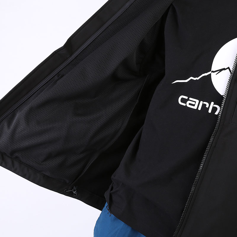Мужская куртка Carhartt WIP Softshell Jacket (I026728-black)  - цена, описание, фото 6